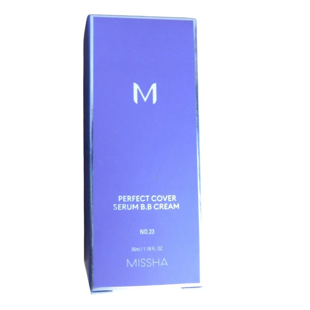 Missha‎ M Perfect Cover Serum BB Cream No 23 Natural Beige 35ml K-Beauty New